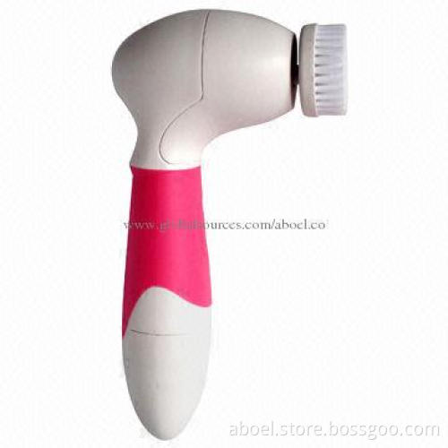 2014 New Product Face Exfoliate Brush with 4 Replacement Applicators